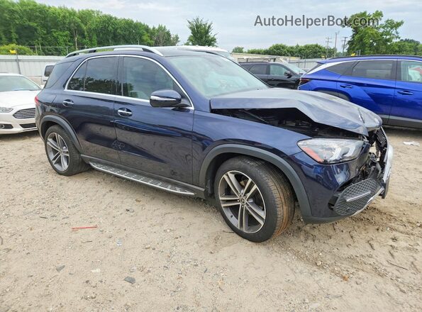 4JGFB4KE3MA491387 2021 MERCEDES-BENZ GLE Blue Przód prawy