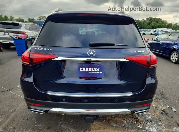 4JGFB4KE5LA155982 2020 MERCEDES-BENZ GLE Синий Вид сзади