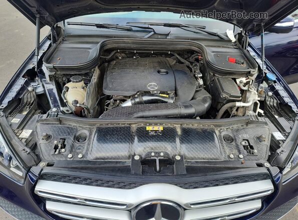 4JGFB4KE5LA155982 2020 MERCEDES-BENZ GLE Синий Вид задней части салона