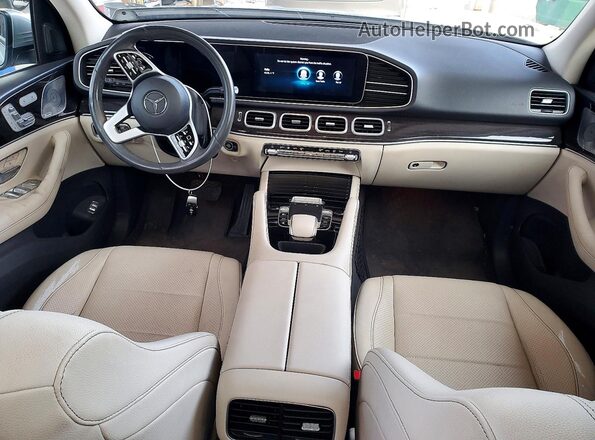 4JGFB4KE6LA092942 2020 MERCEDES-BENZ GLE Silver Widok deski rozdzielczej