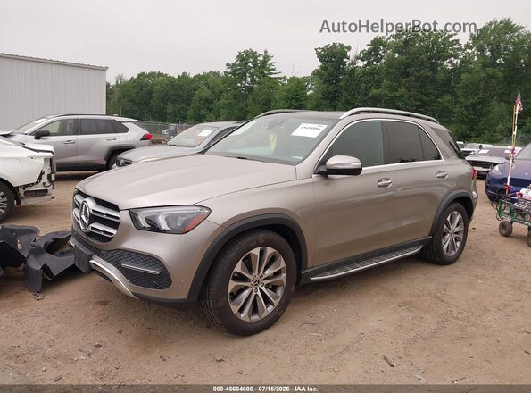 4JGFB4KE7LA077883 2020 MERCEDES-BENZ GLE 350 Tan Передня ліва чверть