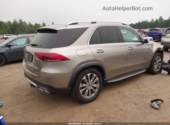 4JGFB4KE7LA077883 2020 MERCEDES-BENZ GLE 350 Tan Задня права чверть