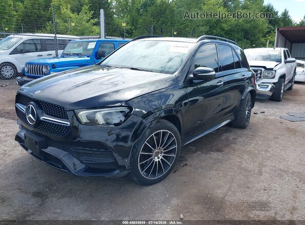 4JGFB4KE7LA214210 2020 MERCEDES-BENZ GLE 350 Black წინა მარცხენა ხედი სამი მეოთხედიდან