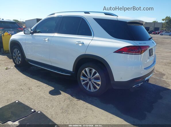 4JGFB4KE9MA548496 2021 MERCEDES-BENZ GLE 350 Белый Задняя левая четверть