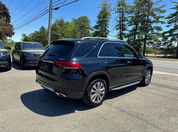4JGFB4KEXLA061421 2020 MERCEDES-BENZ GLE Черный Передняя правая четверть