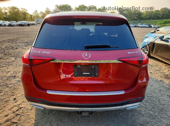 4JGFB4KEXLA068045 2020 MERCEDES-BENZ GLE Red Widok z tyłu