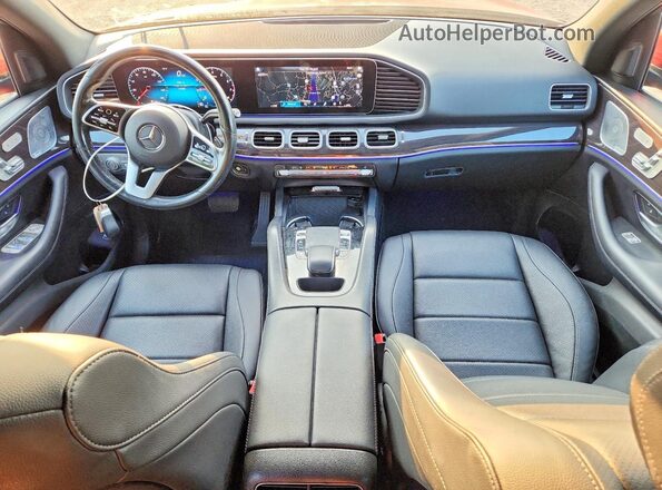 4JGFB4KEXLA068045 2020 MERCEDES-BENZ GLE Red Widok deski rozdzielczej