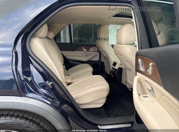 4JGFB4KEXMA497154 2021 MERCEDES-BENZ GLE 350 Blue VIN կոդի պիտակի տեսք
