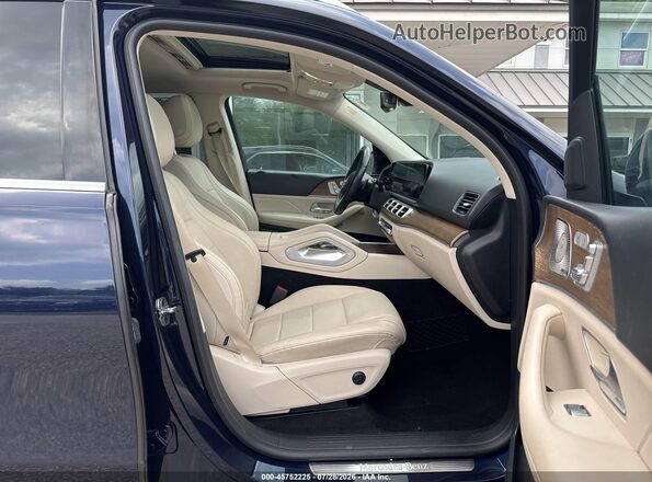 4JGFB4KEXMA497154 2021 MERCEDES-BENZ GLE 350 Blue Սալոնի դիմացի տեսք