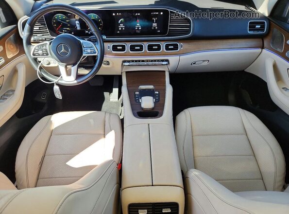 4JGFB4KEXNA651279 2022 MERCEDES-BENZ GLE White Вид панелі приладів
