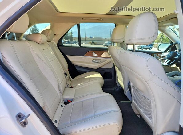 4JGFB4KEXNA651279 2022 MERCEDES-BENZ GLE White Вид задніх сидінь