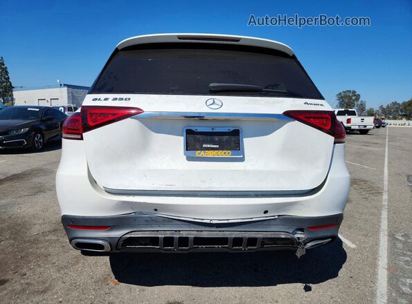 4JGFB4KEXNA651279 2022 MERCEDES-BENZ GLE White Вид ззаду