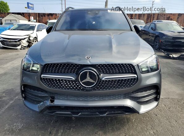 4JGFB5KB1NA602824 2022 MERCEDES-BENZ GLE Gray Widok z przodu