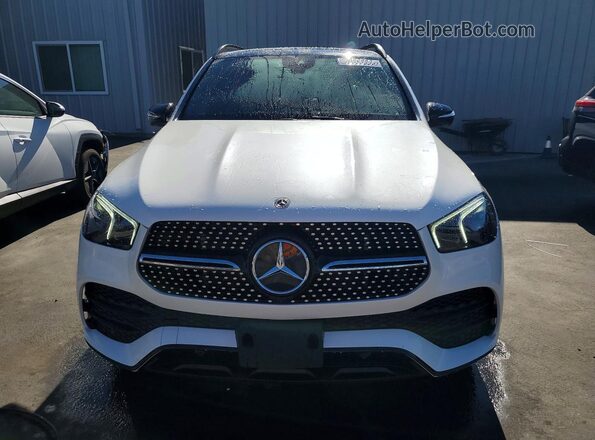 4JGFB5KB3MA545721 2021 MERCEDES-BENZ GLE White Front view