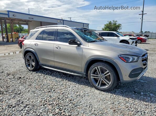 4JGFB5KB4NA758145 2022 MERCEDES-BENZ GLE Gold Передня права чверть