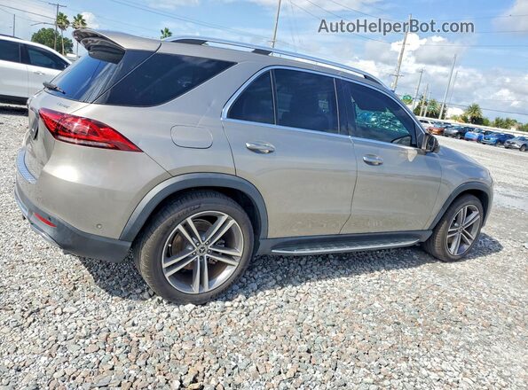 4JGFB5KB4NA758145 2022 MERCEDES-BENZ GLE Gold Задня права чверть