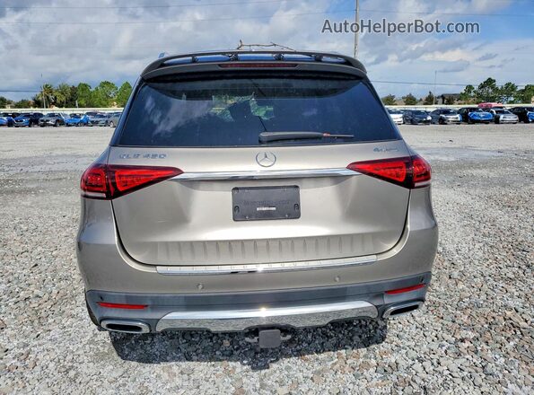 4JGFB5KB4NA758145 2022 MERCEDES-BENZ GLE Gold Вид ззаду