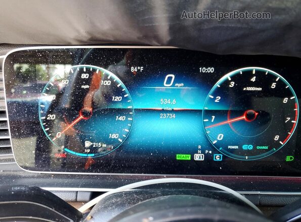 4JGFB5KB4NA758145 2022 MERCEDES-BENZ GLE Gold Вид щитка приладів