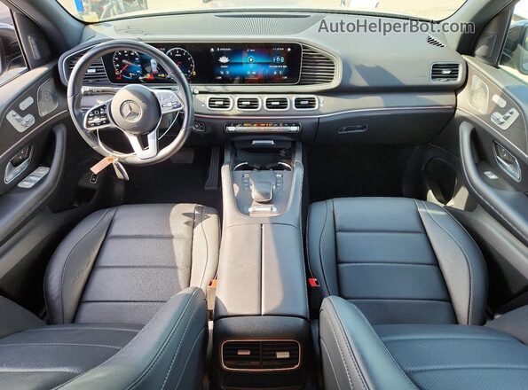 4JGFB5KB5NA636247 2022 MERCEDES-BENZ GLE Silver Widok deski rozdzielczej