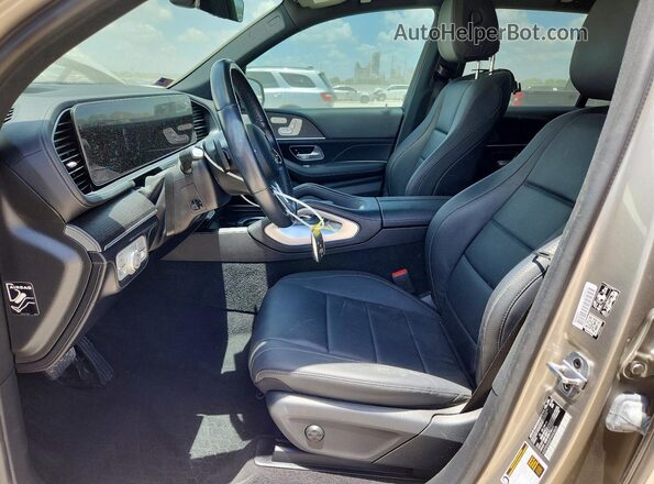 4JGFB5KB5PA943825 2023 MERCEDES-BENZ GLE Silver Widok wnętrza z przodu