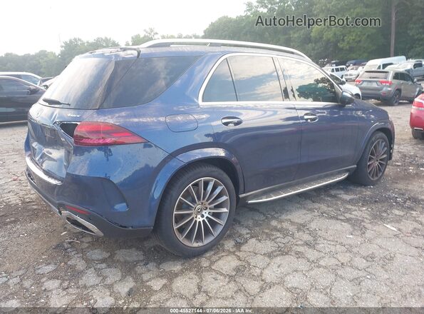 4JGFB5KB5TB522479 2026 MERCEDES-BENZ GLE 450 Синий Задняя правая четверть