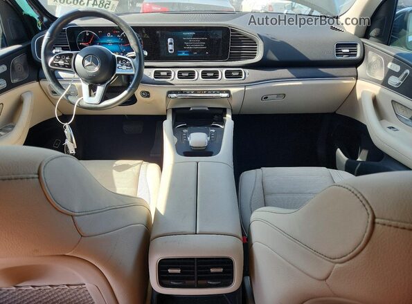 4JGFB5KB6NA707486 2022 MERCEDES-BENZ GLE Black Widok deski rozdzielczej