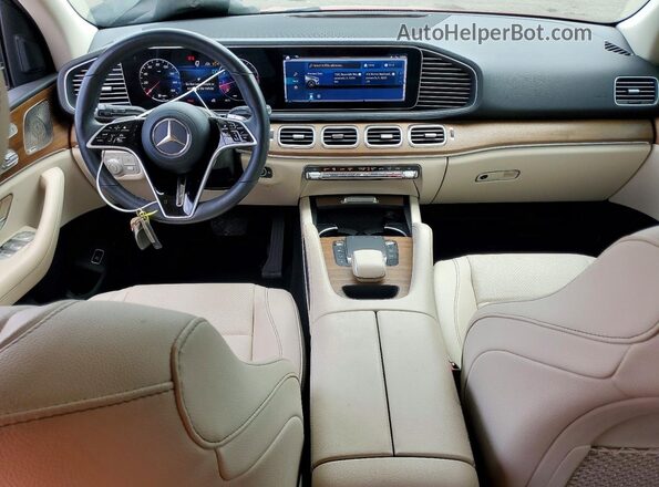 4JGFB5KB6RB103517 2024 MERCEDES-BENZ GLE Burgundy წინა პანელის ხედი