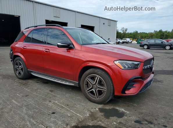 4JGFB5KB6RB103517 2024 MERCEDES-BENZ GLE Burgundy წინა მარჯვენა