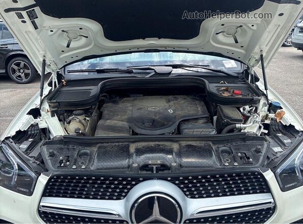 4JGFB5KB7MA323795 2021 MERCEDES-BENZ GLE White Սալոնի դիմացի տեսք