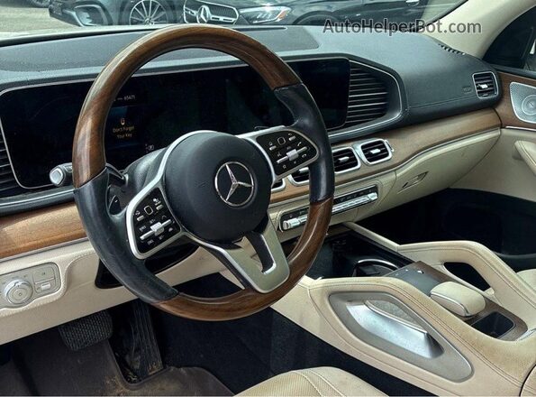 4JGFB5KB7MA323795 2021 MERCEDES-BENZ GLE White Սարքավորումների վահանակի տեսք