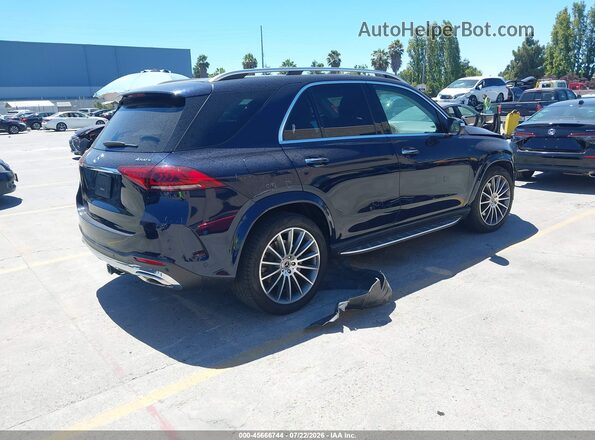 4JGFB5KB8LA029109 2020 MERCEDES-BENZ GLE 450 Синий Задняя правая четверть