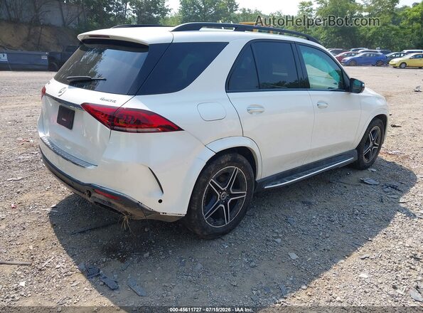 4JGFB5KB8NA772551 2022 MERCEDES-BENZ GLE 450 White უკანა მარჯვენა