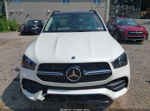 4JGFB5KB8NA772551 2022 MERCEDES-BENZ GLE 450 White ხელსაწყოთა პანელის ხედი