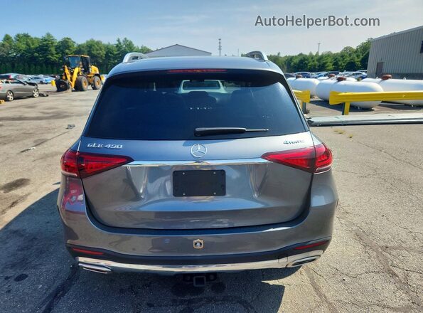 4JGFB5KBXLA016409 2020 MERCEDES-BENZ GLE Gray უკანა ხედი