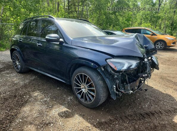 4JGFB5KBXMA431442 2021 MERCEDES-BENZ GLE Blue წინა მარჯვენა