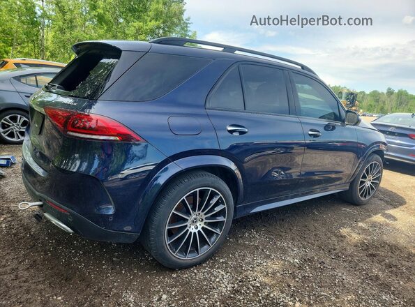 4JGFB5KBXMA431442 2021 MERCEDES-BENZ GLE Blue უკანა მარჯვენა