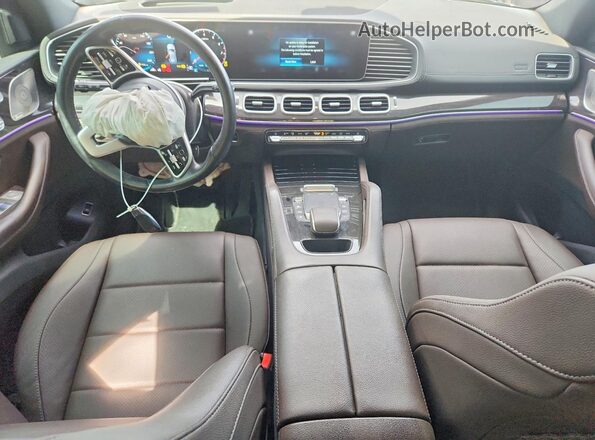 4JGFB5KBXMA431442 2021 MERCEDES-BENZ GLE Blue წინა პანელის ხედი