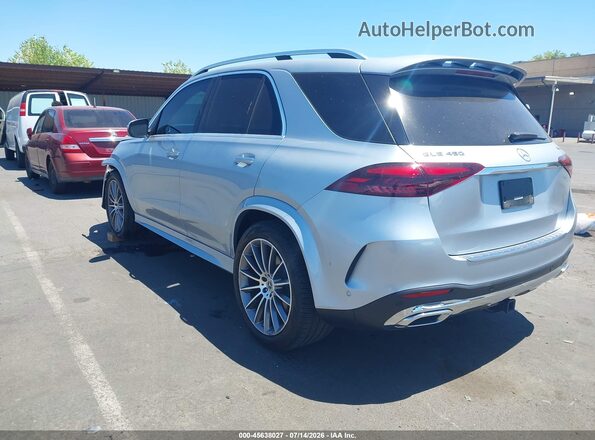 4JGFB5KBXRB078007 2024 MERCEDES-BENZ GLE 450 Серый Задняя левая четверть