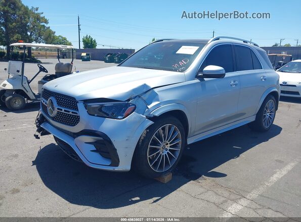4JGFB5KBXRB078007 2024 MERCEDES-BENZ GLE 450 Серый Передняя левая четверть