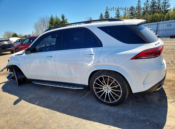 4JGFB5KE2NA643263 2022 MERCEDES-BENZ GLE White Trasero izquierdo
