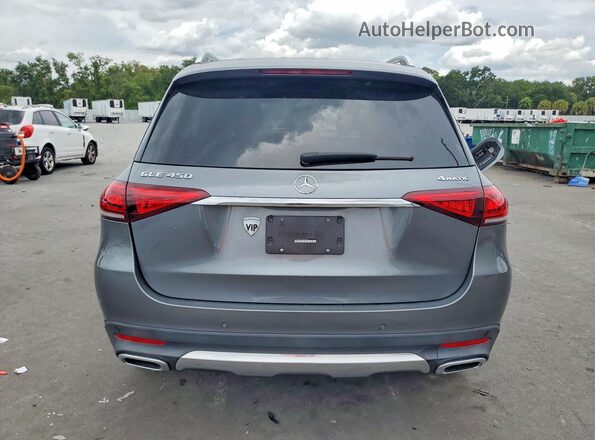4JGFB5KEXLA045466 2020 MERCEDES-BENZ GLE Gray უკანა ხედი