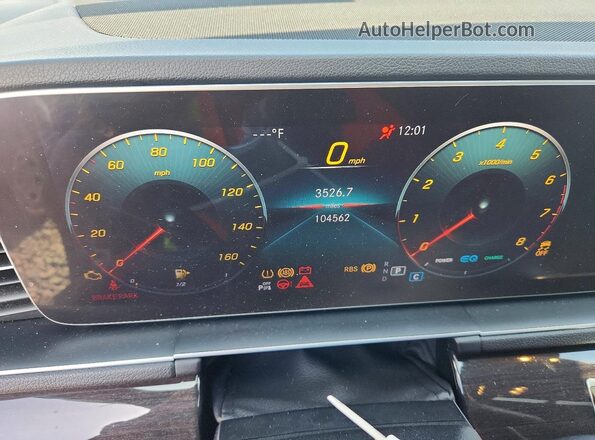 4JGFB5KEXLA045466 2020 MERCEDES-BENZ GLE Gray ხელსაწყოთა პანელის ხედი