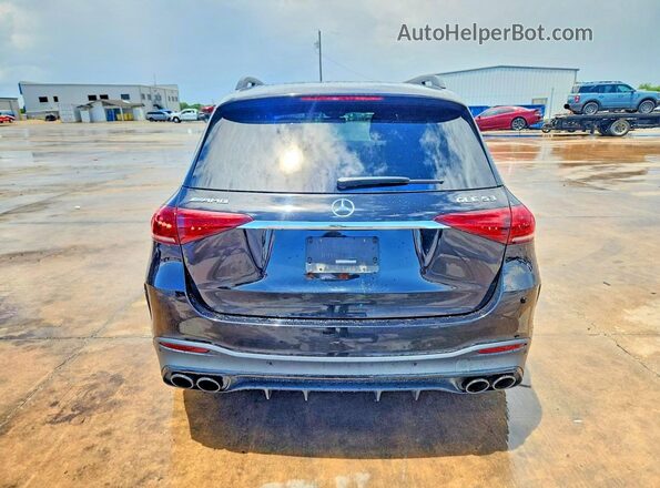 4JGFB6BB4NA654714 2022 MERCEDES-BENZ GLE Black Вид ззаду