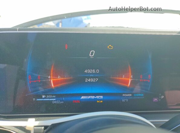 4JGFB6BB4RB200026 2024 MERCEDES-BENZ GLE White Vista del cuadro de instrumentos