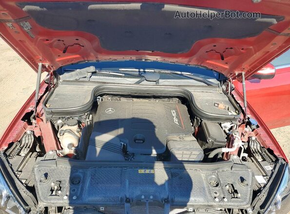 4JGFB6BB6PA859972 2023 MERCEDES-BENZ GLE Red Vista del compartimento del motor