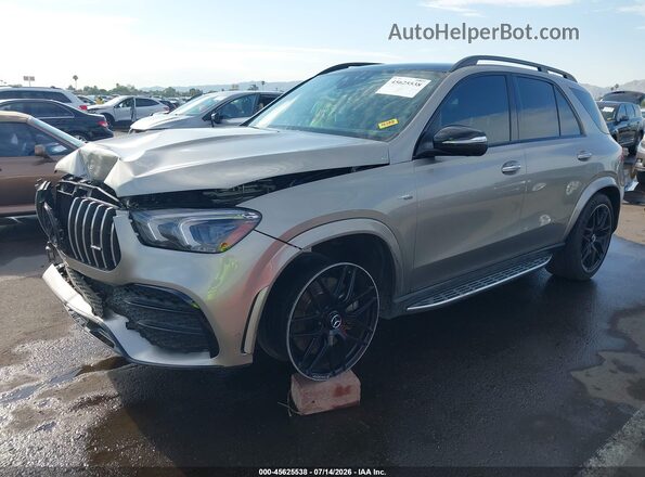 4JGFB6BB8MA292420 2021 MERCEDES-BENZ AMG GLE 53 Gold Vista tres cuartos delantera izquierda