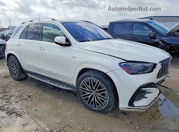 4JGFB6BE9RB127262 2024 MERCEDES-BENZ GLE Белый Передняя правая четверть