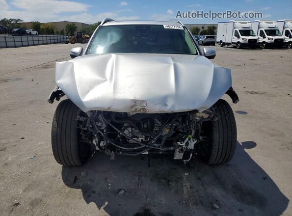 4JGFB8GB0MA441925 2021 MERCEDES-BENZ GLE Silver Front view