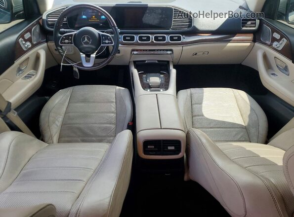 4JGFB8GB0MA441925 2021 MERCEDES-BENZ GLE Silver Dashboard view