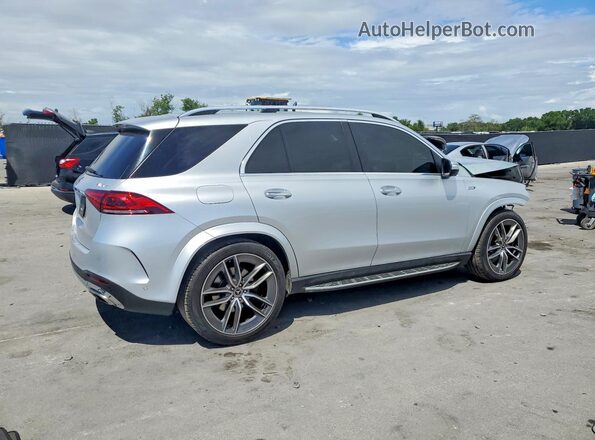4JGFB8GB0MA441925 2021 MERCEDES-BENZ GLE Silver Rear right